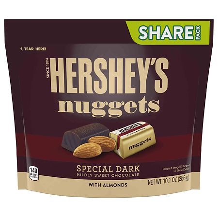 Hershey's Nuggets Special Dark with Almonds Candy