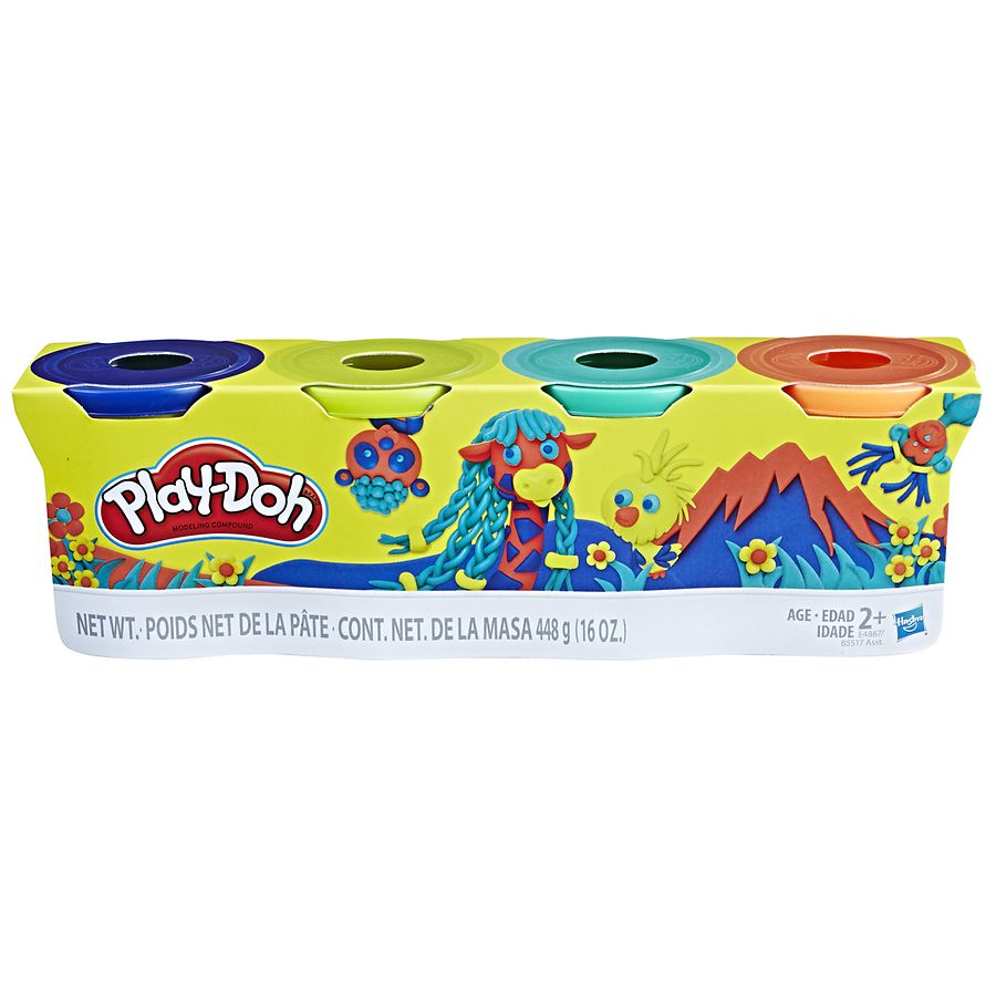 Play-Doh Bulk Winter Colors 12-Pack 4-Ounce Cans (48 Ounces Total