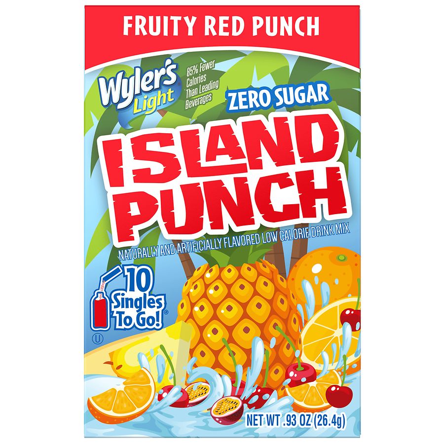 Wyler's Drink Mix Fruity Red Punch