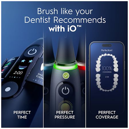 Oral-B Series 9 Electric Toothbrush with Brush Heads Black Onyx
