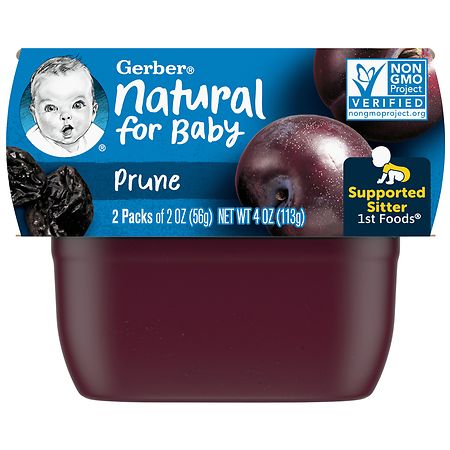 Gerber Natural Baby Food Prune