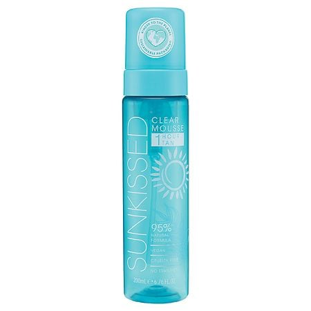Sunkissed Self Tan Mousse Express 1 Hour Tan Clear | Walgreens