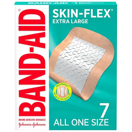 Band-Aid Skin-Flex Adhesive Bandages Extra Large
