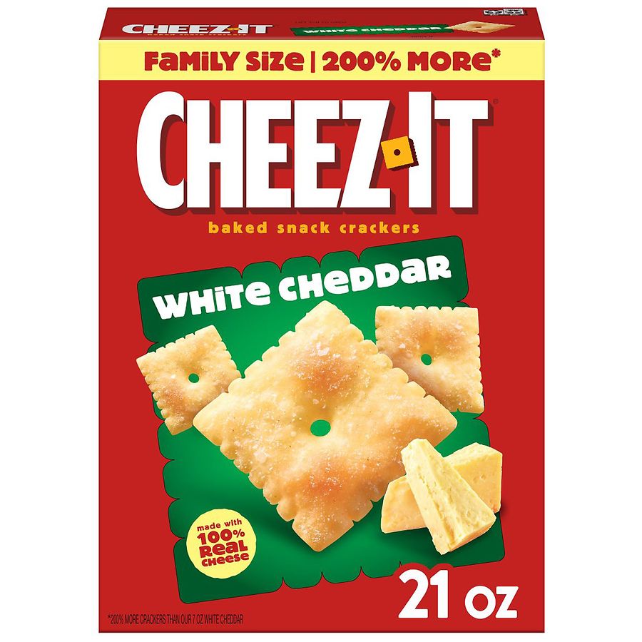 Cheez-It Cheese Crackers White Cheddar | Walgreens