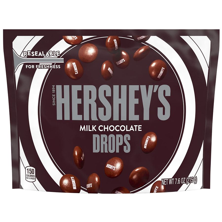 HERSHEY'S Drops Milk Chocolate Candy Milk Chocolate