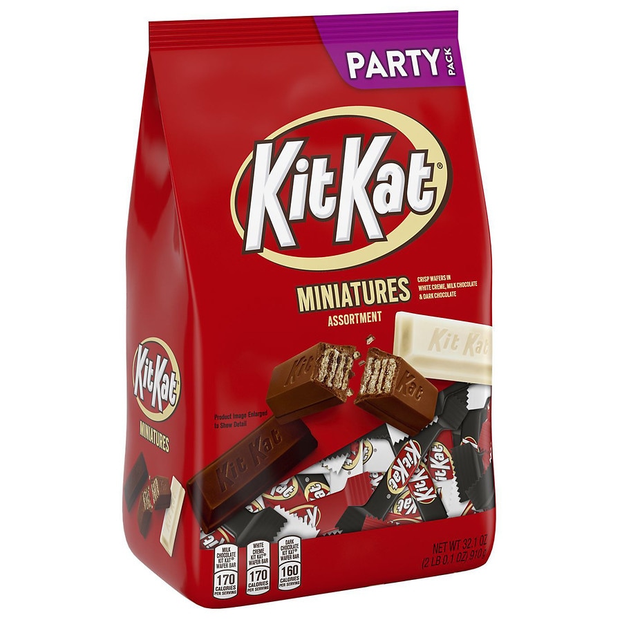 KIT KAT® Minis Milk Chocolate Candy Bars, 7.6 oz bag