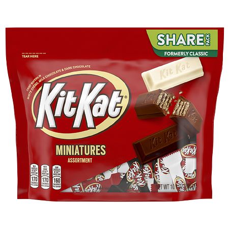 Kit Kat Crisp Wafers, Miniatures, Assortment, Share Pack - 10.1 oz