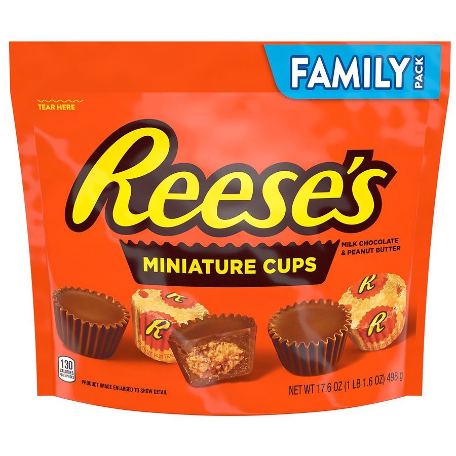 REESE'S PIECES Peanut Butter Candy, 9.9 oz bag