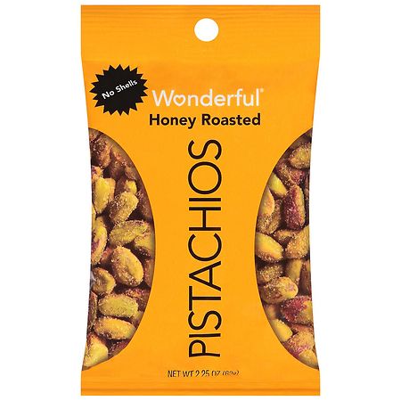 GTIN 014113910866 product image for Wonderful No Shell Pistachios Honey Roasted - 2.25 OZ | upcitemdb.com