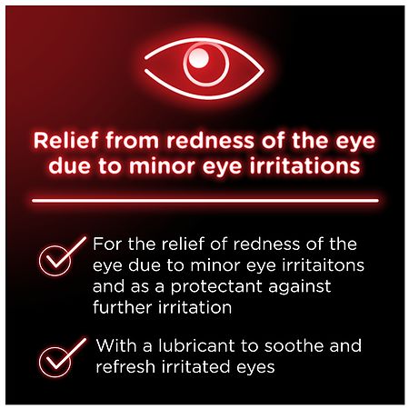 Visine Red Eye Hydrating Comfort Lubricating Eye Drops