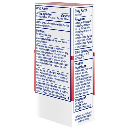 Visine Advanced Relief Lubricant Redness Reliever Eye Drops - Urban Pantry,  Chicago, IL, Chicago, IL