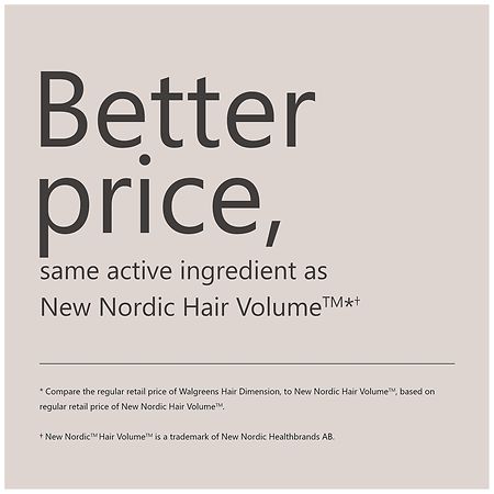 Health & Lifestyle: New Nordic Hair Volume Supplements, Hair