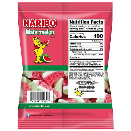 Haribo Halal Gummi Twin Snakes 4.1OZ