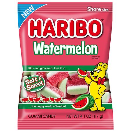 Haribo Gummi Candy Watermelon