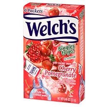 Welch's Singles to Go Drink Mix Cherry Pomegranate | Walgreens