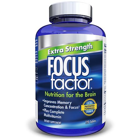 Focus Factor Brain Health Supplement for Brain Performance - Focus, Memory, Multivitamin