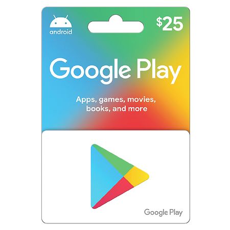 Tres Nos vemos conciencia Google Play Gift Card $25 | Walgreens
