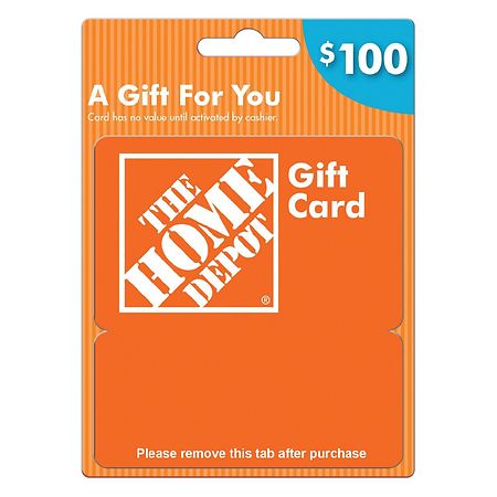Home Depot Gift Card $100