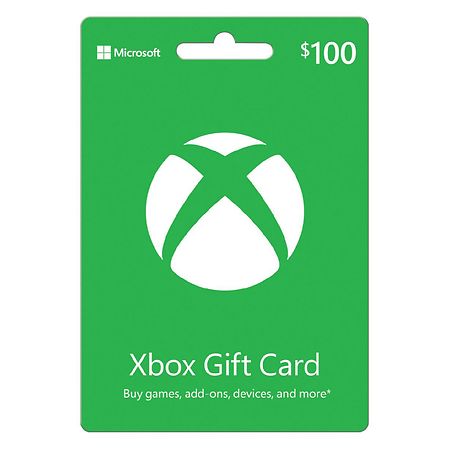 Microsoft Xbox Gift Card $100