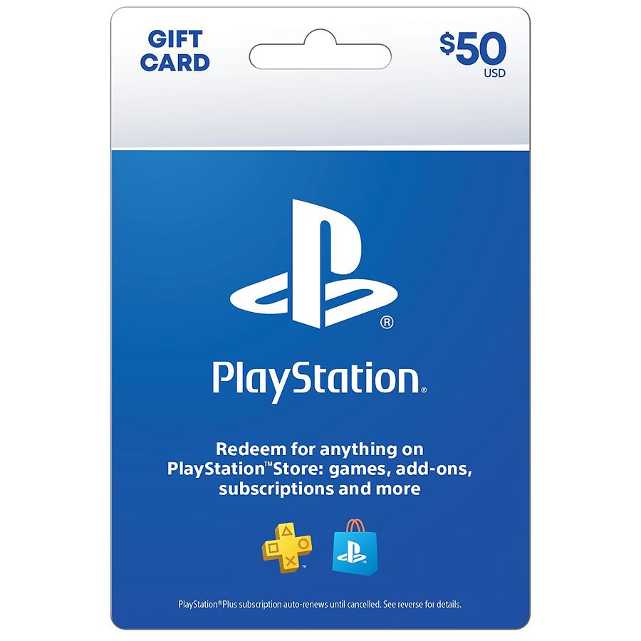 PLAYSTATION CARDS IN 50 DOLLARS, 25 DOLLARS, 20 DOLLARS AND 10 DOLLARS  AVAILABLE. With PlayStation cards you can purchased games online…