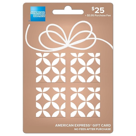 American Express Soft Metals Bronze Gift Card $25