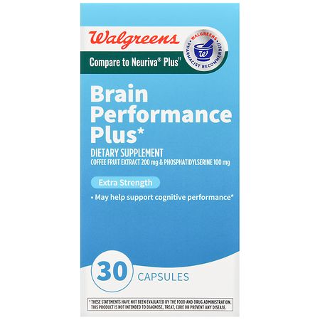 Walgreens Original Strength Brain Performance Capsules