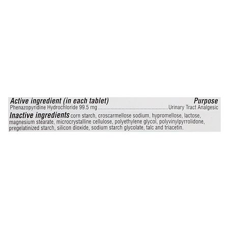 Walgreens Urinary Pain Relief Maximum Strength
