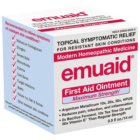Emuaid First Aid Ointment, Maximum Strength
