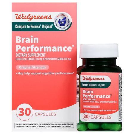 Walgreens Original Strength Brain Performance Capsules