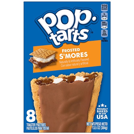 Pop Tarts Toaster Pastries Frosted S'mores