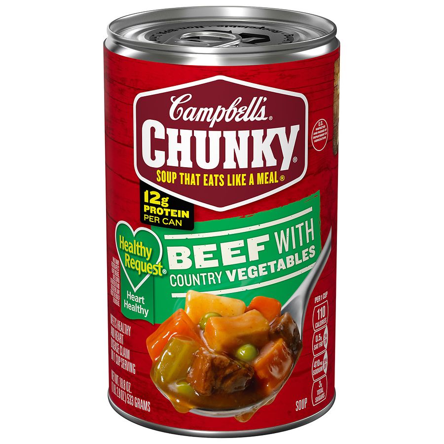 Campbell's Chunky Soup Beef with Country Vegetables Walgreens