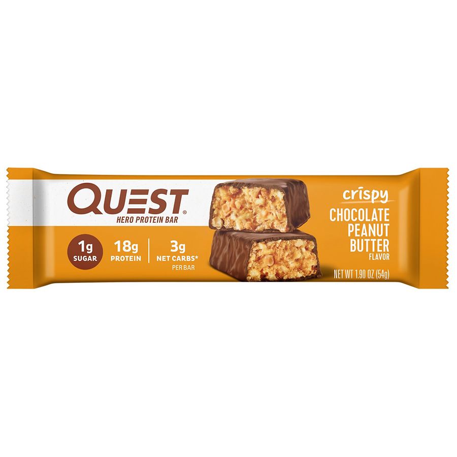 Quest Nutrition Hero Protein Bar Chocolate Peanut Butter | Walgreens