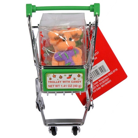 Nice! Christmas Shopping Trolley With Candy