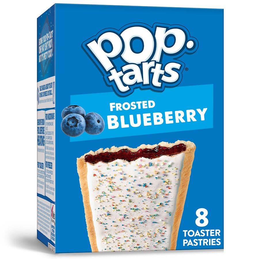 Pop Tarts Toaster Pastries Frosted Blueberry | Walgreens