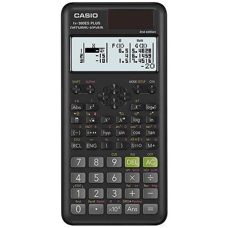 Casio FX-300ESPLS2-S 2nd Edition Scientific Black