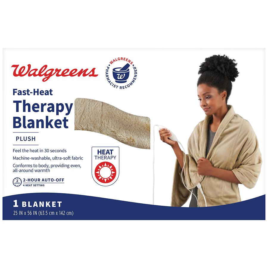 Walgreens Fast-Heat Therapy Blanket