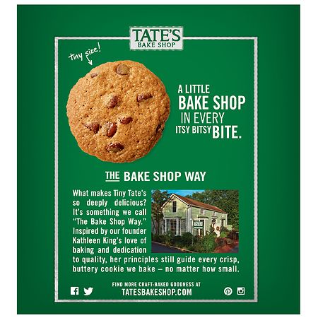 Tiny Tate's Crispy Chocolate Chip Cookies - 1oz Bag