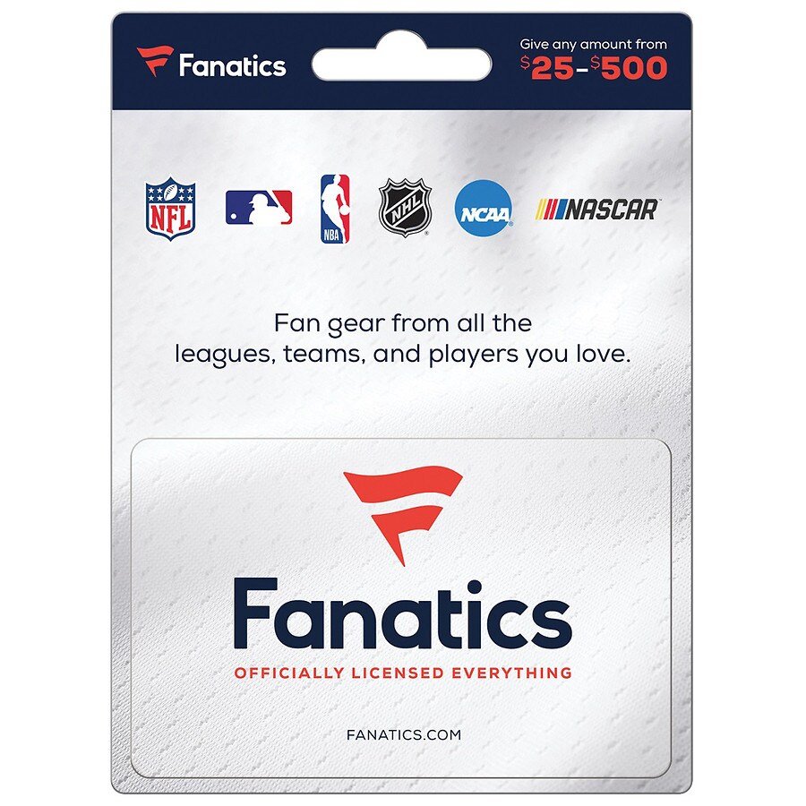 Fanatics 1 - $50 eGift Card