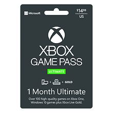 Microsoft Xbox Ultimate 1 Month Gift Card $14.99 