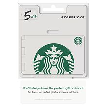 Starbucks & Cookie Gift Card Set