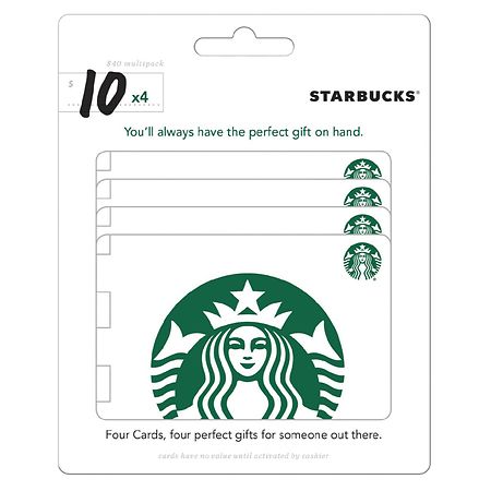 Starbucks Gift Card Multipack $40