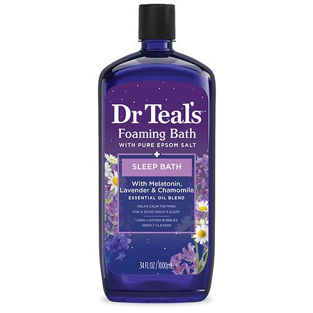 Dr. Teal's Sleep Bath Melatonin, Lavender, & Chamomile Essential Oils