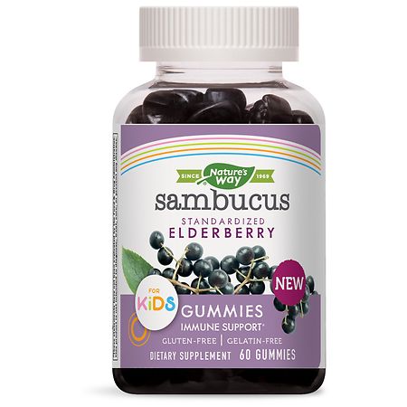 Nature's Way Sambucus Kids Gummies Elderberry
