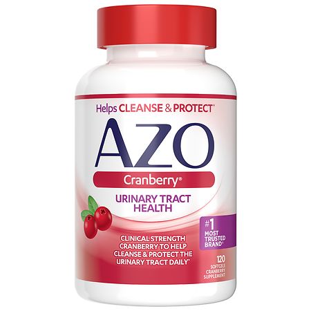 AZO Cranberry Urinary Tract Health, Dietary Supplement Softgels Cranberry