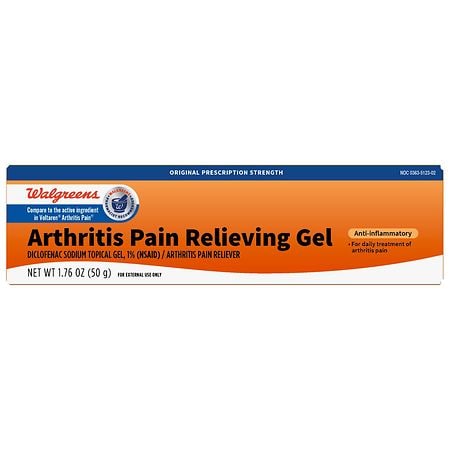 Walgreens Arthritis Pain Relieving Gel, Diclofenac Sodium Gel 1%