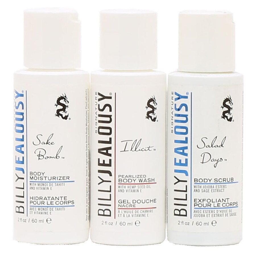 Billy Jealousy Cleanser, Moisturizer, Body Wash Set | Walgreens