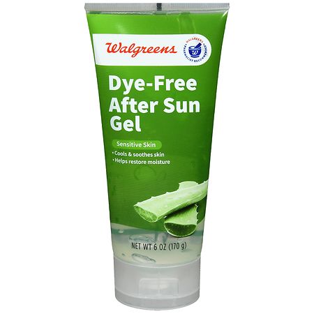 Walgreens Dye-Free After Sun Gel