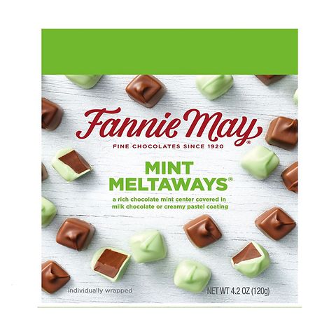 Fannie May Meltaways Mint