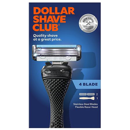 Dollar Shave Club 4-Blade Razor Starter Set