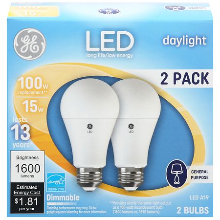 GE Daylight 100W Replacement Led Light Bulb